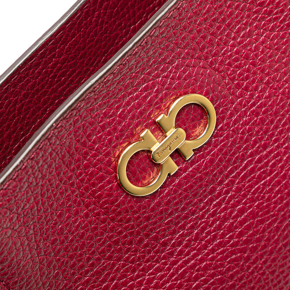 Pre-Loved Ferragamo Leather Gancini Tote - Picture 9 of 12